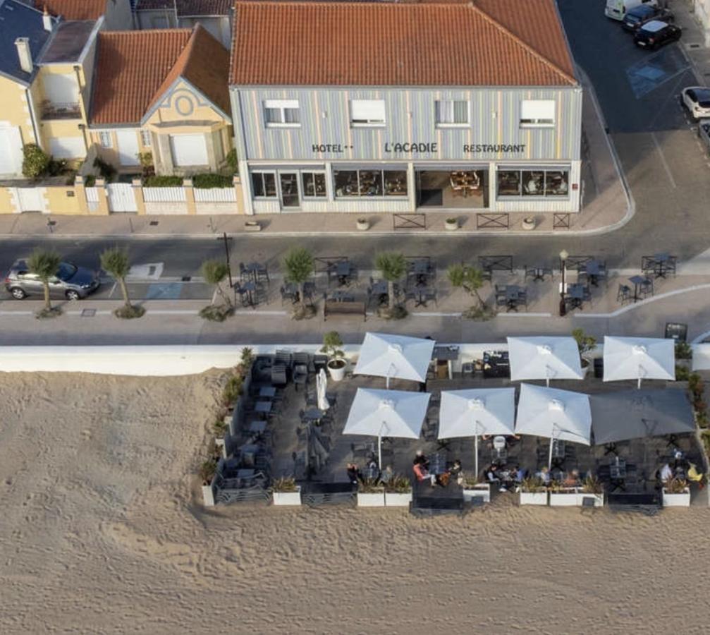 Acadie Saint Victor - Hotel Restaurant - Face Mer - Chatelaillon Plage Экстерьер фото
